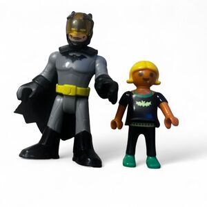 Dc-comics multi Action-figures-playsets Batman‎ and little robin playmobil